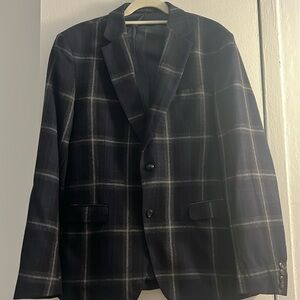Beautiful Wool Plaid Blazer